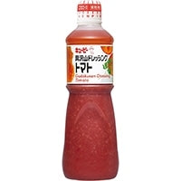 【キユーピー】 具沢山ドレッシング トマト 1L 常温 5セット