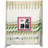 スズカ未来 徳用箸 白樺元禄 100膳入×3パック 常温(まとめ買い) (Vandroロゴ付包装・INDEXBOX)