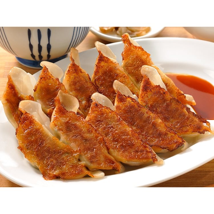 【冷凍】デリカ焼ギョーザ(焼調理済) 約23G　10食入