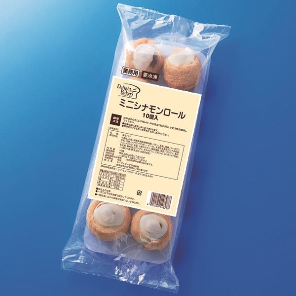 【冷凍】ミニシナモンロール 約26G　10食入