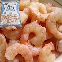 【冷凍】VPS)天然むきえび(2L) 80/120 1KG