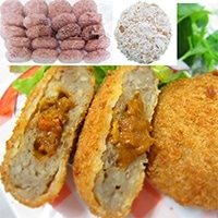 【冷凍】オサベF)カレー包みメンチ 60G　20食入