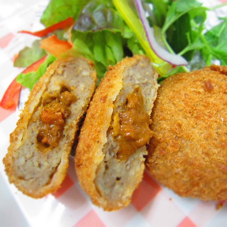 【冷凍】オサベF)カレー包みメンチ 60G　20食入