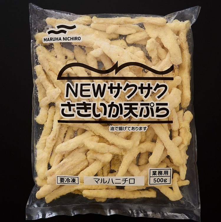 【冷凍】NEWサクサクさきいか天ぷら 500G