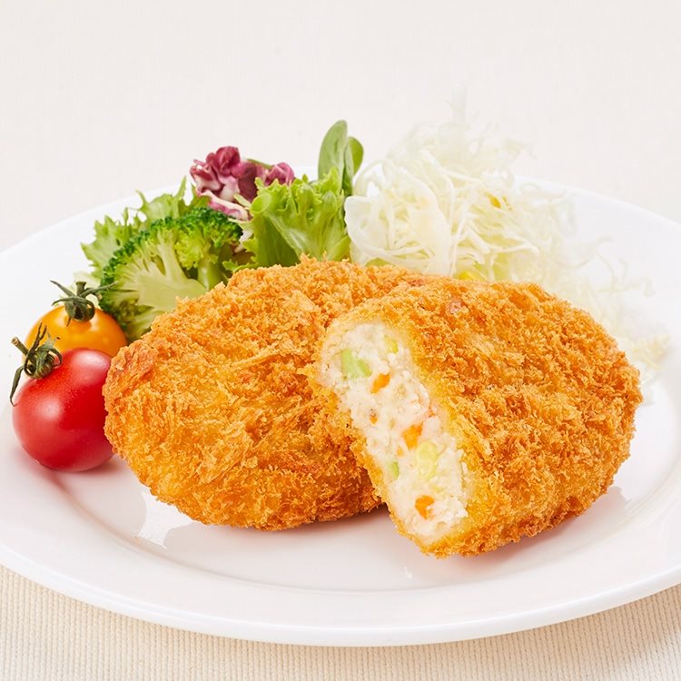 【冷凍】サクッと旨じゃがコロッケ(野菜) 70G　16食入