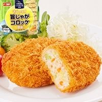 【冷凍】サクッと旨じゃがコロッケ(野菜) 70G　16食入