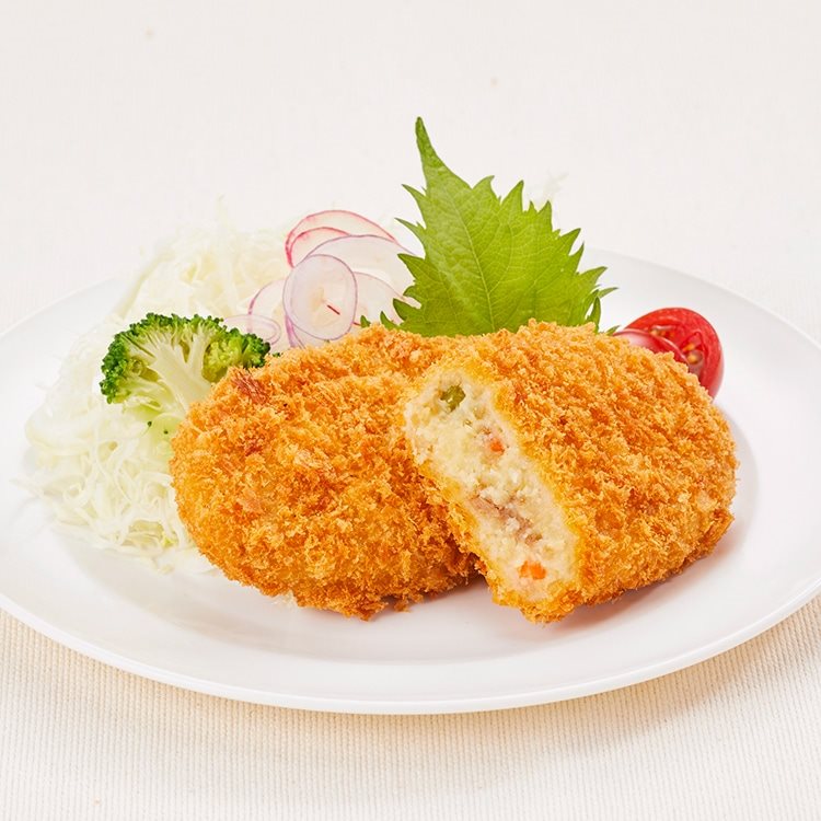 【冷凍】サクッと旨じゃがコロッケ 肉ジャガ 70G　16食入