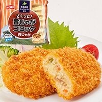 【冷凍】サクッと旨じゃがコロッケ 肉ジャガ 70G　16食入