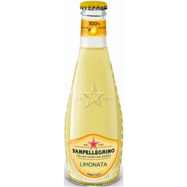 【常温】NEW サンペレグリノ・フルーツベバレッジ・リモナータ(レモン) 200ML　4食入