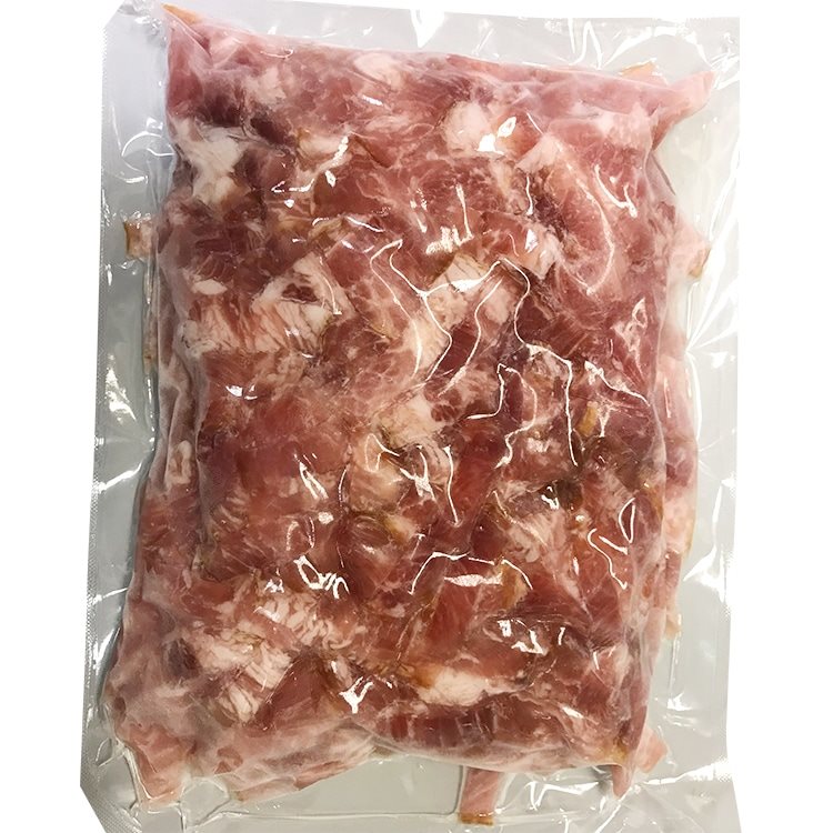 【冷凍】林兼) ショルダーベーコン短冊 500G