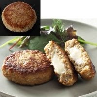【冷凍】とろーりチーズのハンバーグ 60G　10食入