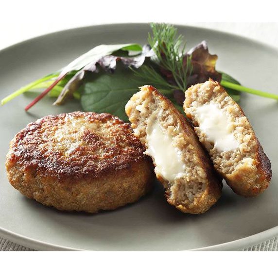 【冷凍】とろーりチーズのハンバーグ 60G　10食入