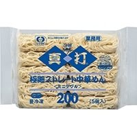 【冷凍】真打 極細ストレート中華麺 200G　5食入