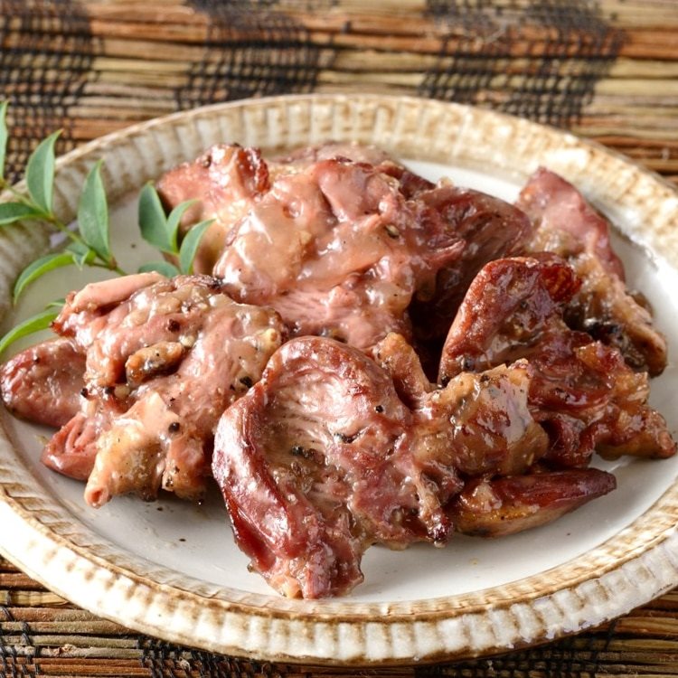 【冷凍】鶏ハツ炭火焼き 500G