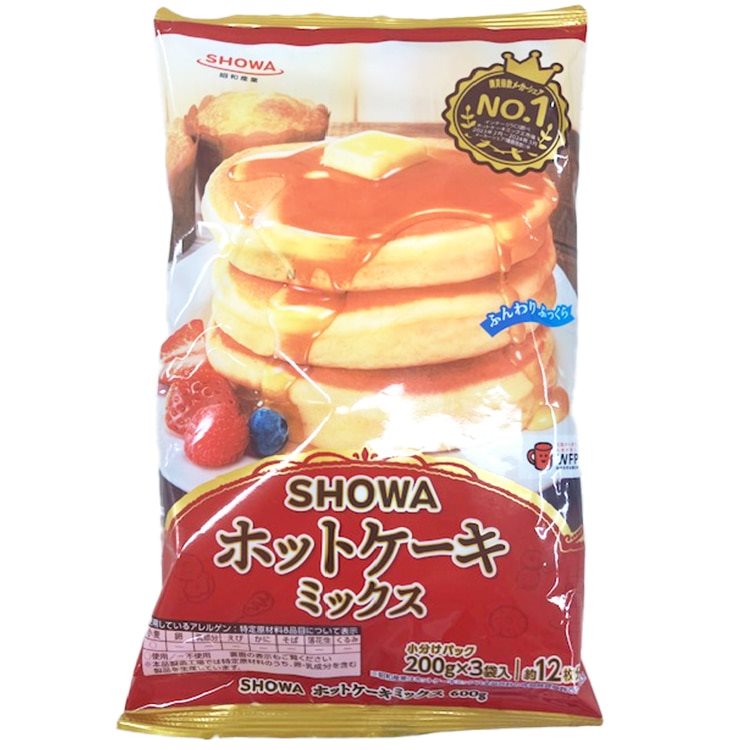 【常温】SHOWA)ホットケーキミックス 600G
