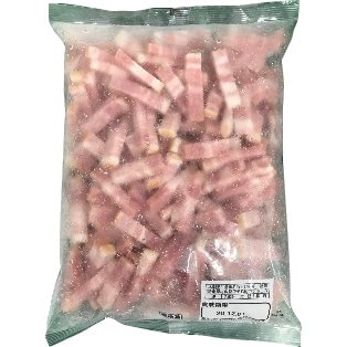 【冷凍】IQFベーコンスティック 500G
