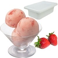 【冷凍】フルーツソルベ ジューシー苺 2L