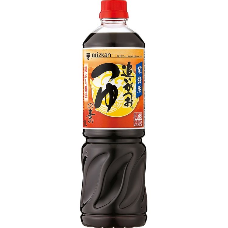 【常温】追いがつおつゆの素 業務用 1L