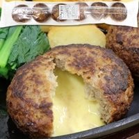【冷凍】4種のとろけるチーズ入り極厚ハンバーグ 150G