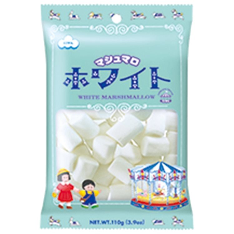 【常温】エイワ)ホワイトマシュマロ 110G