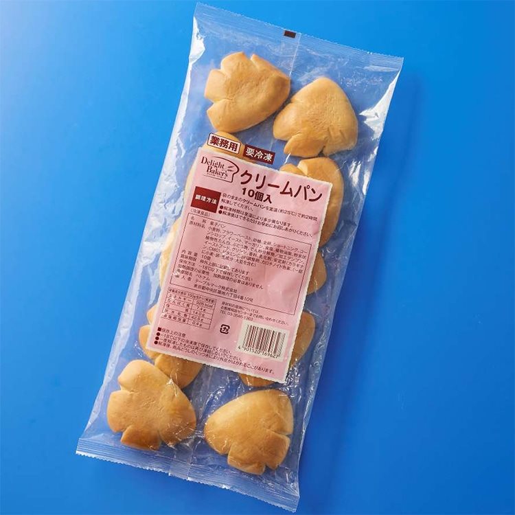 【冷凍】クリームパン 約25Ｇ　10食入
