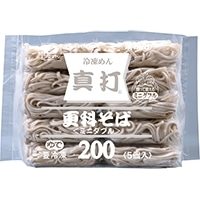 【冷凍】真打 更科そば200(ミニダブル) 200G　5食入