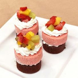 【冷凍】カット済みロールケーキ ベルキーチョコレート 20カット 190G