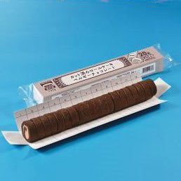 【冷凍】カット済みロールケーキ ベルキーチョコレート 20カット 190G