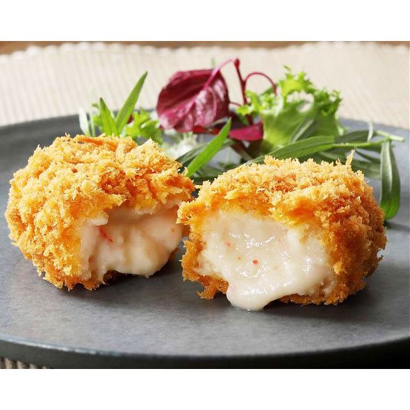 【冷凍】シルキーデリクリームコロッケ(国産紅ズワイガニ入り) 75Ｇ　10食入