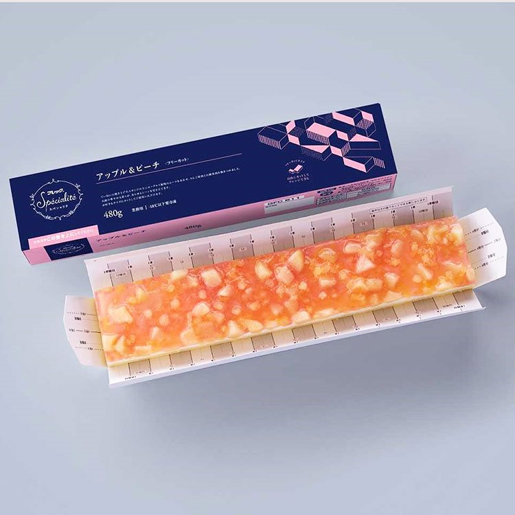 【冷凍】FCケーキ アップル＆ピーチ 480G