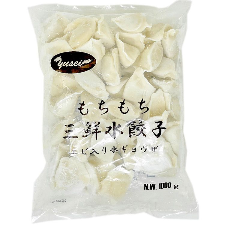 【冷凍】もちもち三鮮水餃子 1KG