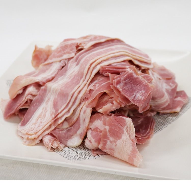 【冷凍】冷凍ベーコン端材切り落とし 1KG