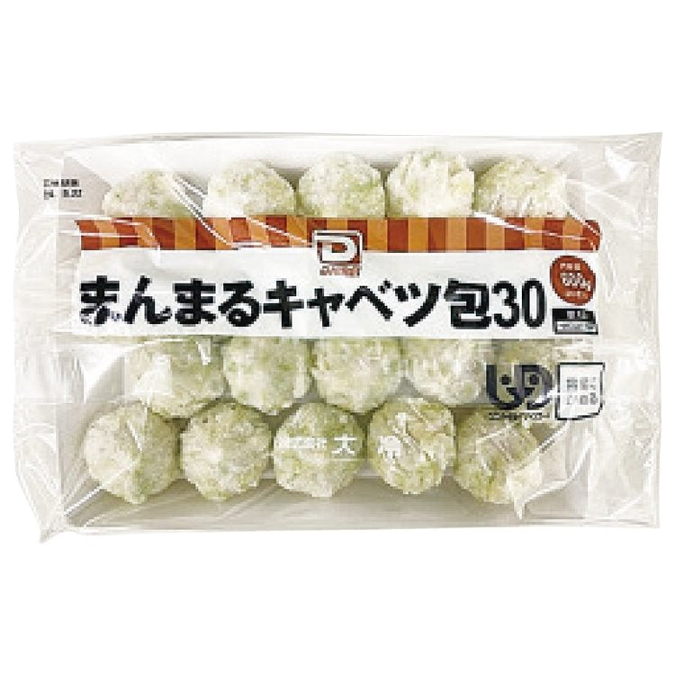 【冷凍】まんまるキャベツ包30 600G