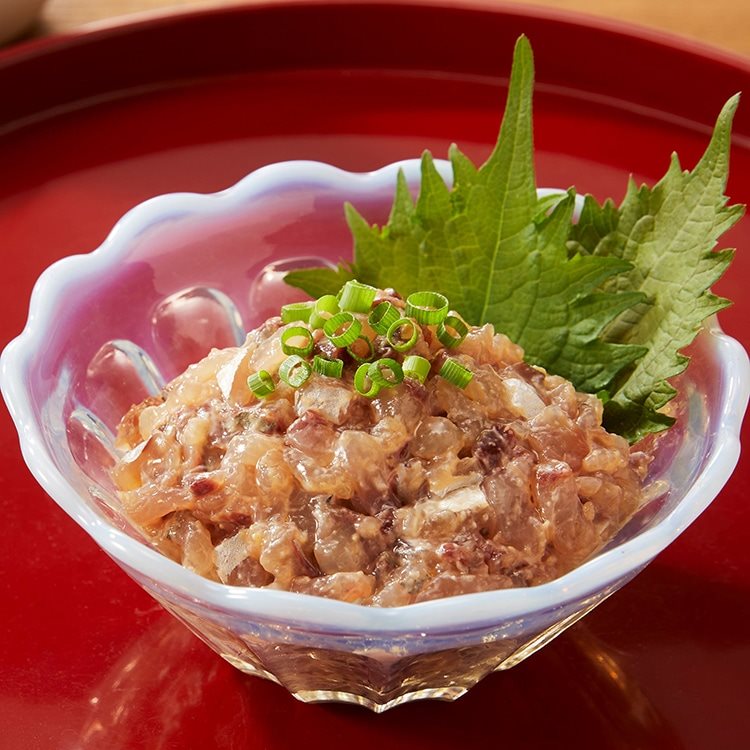 【冷凍】あじ 粗たたきなめろう 100G