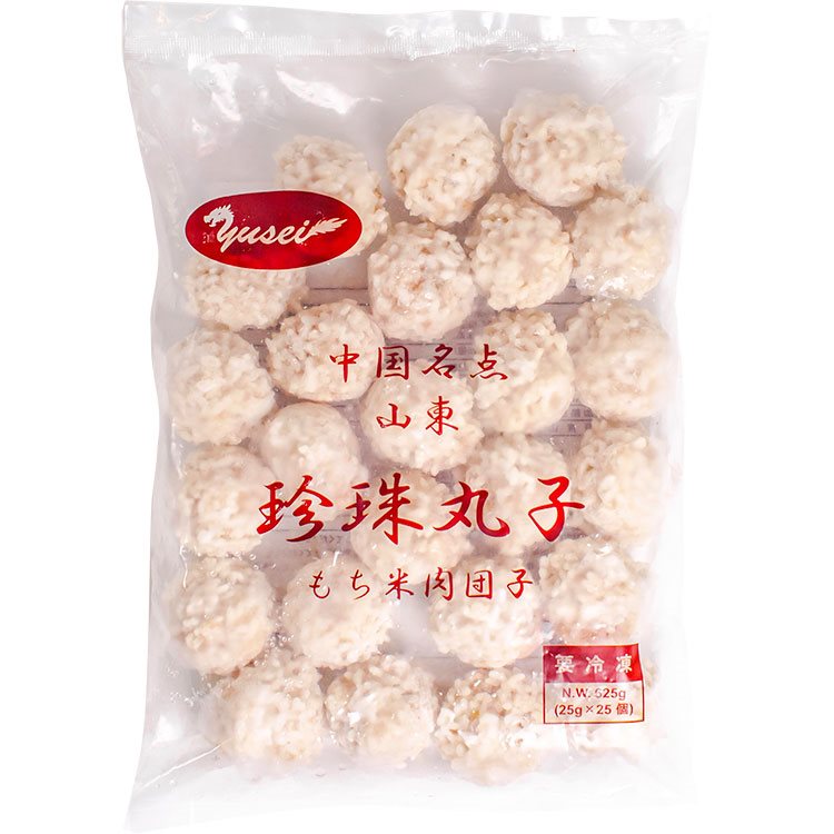 【冷凍】もち米肉だんご(珍珠丸) 25G　25食入