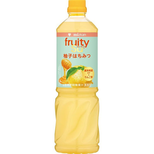 【常温】業務用フルーティスリンゴ酢柚子はちみつ 1L