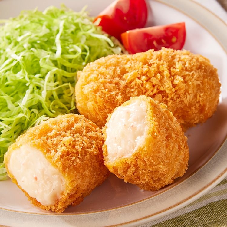 【冷凍】特濃4.4クリームコロッケ(かに入り) 70G　10食入