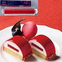 【冷凍】フリーカットケーキ ドーム・オ・フランボワ 319G