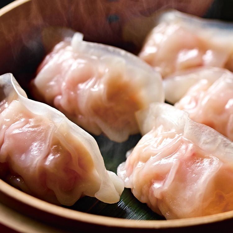 【冷凍】【在庫限】乾き知らず点心プリっと海老の蒸し餃子 約18G
