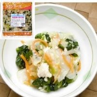 【冷凍】青菜鶏そぼろ煮 500G