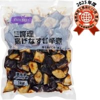 【冷凍】E調理 揚げなす甘辛煮 1KG