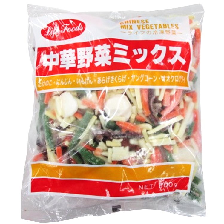 【冷凍】中華野菜ミックス 500G
