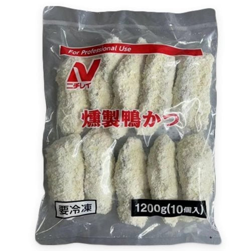 【冷凍】燻製鴨かつ 120G　10食入