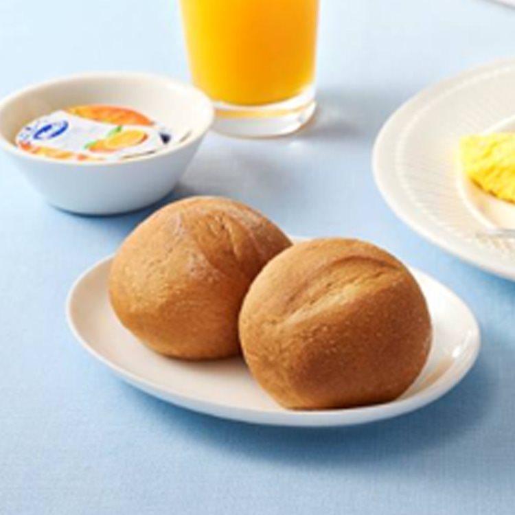 【冷凍】DB黒糖ロール(沖縄県産黒糖使用) 約25G　10食入
