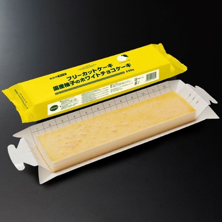 【冷凍】FCケーキ 国産柚子のホワイトチョコケーキ 約550G