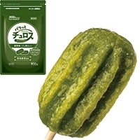 【冷凍】パクっとチュロス　抹茶味 500G