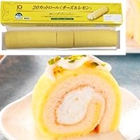 【冷凍】JG20カットロール(チーズ＆レモン) 210G
