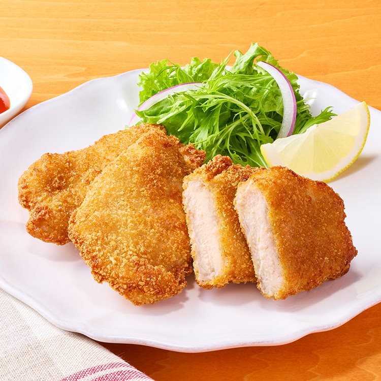 【冷凍】E調理 チキンカツ50(自然解凍) 50G　10食入