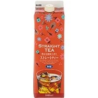 【常温】ストレートティー 無糖 1L