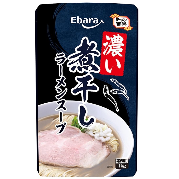 【常温】【在庫限】ラーメン百景 濃い煮干ラーメンスープ 1KG
